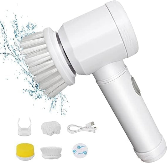 PowerScrub Electric Cleaning Brush – Cordless Handheld Rotary Scrubber & Polisher for Shower, Tub, Stove & Tile