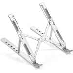 Portable Ergonomic Laptop Riser – Fully Foldable Design with 7-Level Angle Adjustment