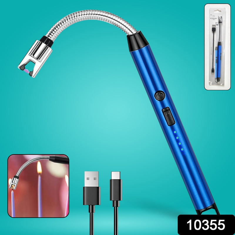 USB Rechargeable Flexible ARC Lighter for Kitchen & Home|No More Fuel (1 Pc)