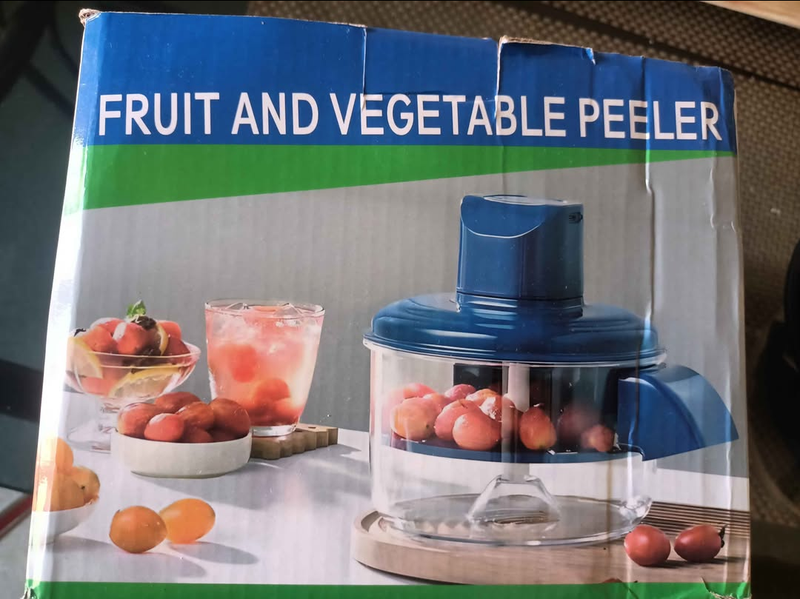 Electric Fruit and Garlic Peeler
