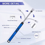 USB Rechargeable Flexible ARC Lighter for Kitchen & Home|No More Fuel (1 Pc)